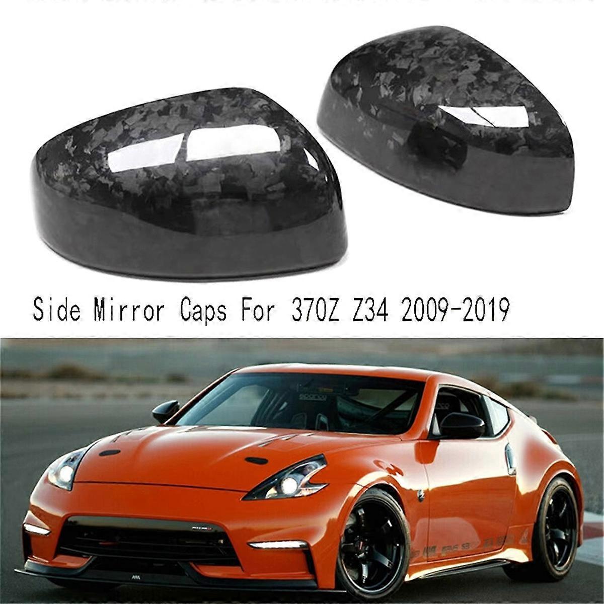 1 Pair Rearview Mirror Cover for 370Z Z34 2009-2019