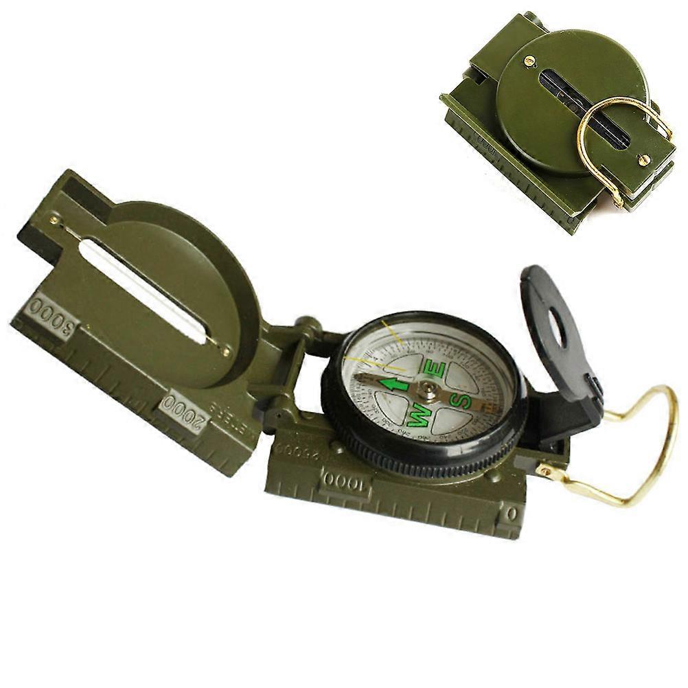 بوصلة متعددة الوظائف بوصلة معدنية محمولة للمشي لمسافات طويلة والتخييم والتسلق