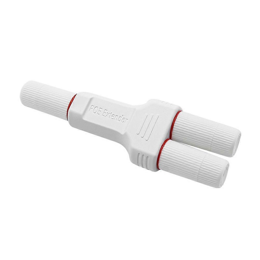 2-portars 1 in 2 ut vattentät POE-förlängare 10/100 Mbps utomhus 30 W