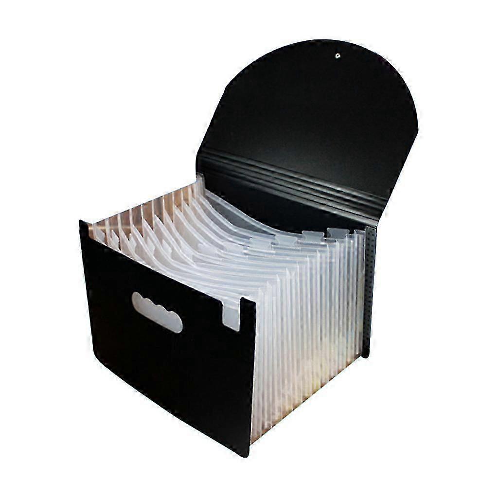 13/24/36/48/60/72 Pockets Classified File Folder Telescopic Standing A4 Organizer Extension Folder Desktop Storage Rack School Supplies Stationery