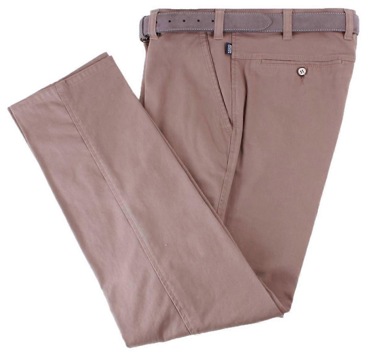 BRUHL Catania B Smart Casual Trousers - Putty Brown