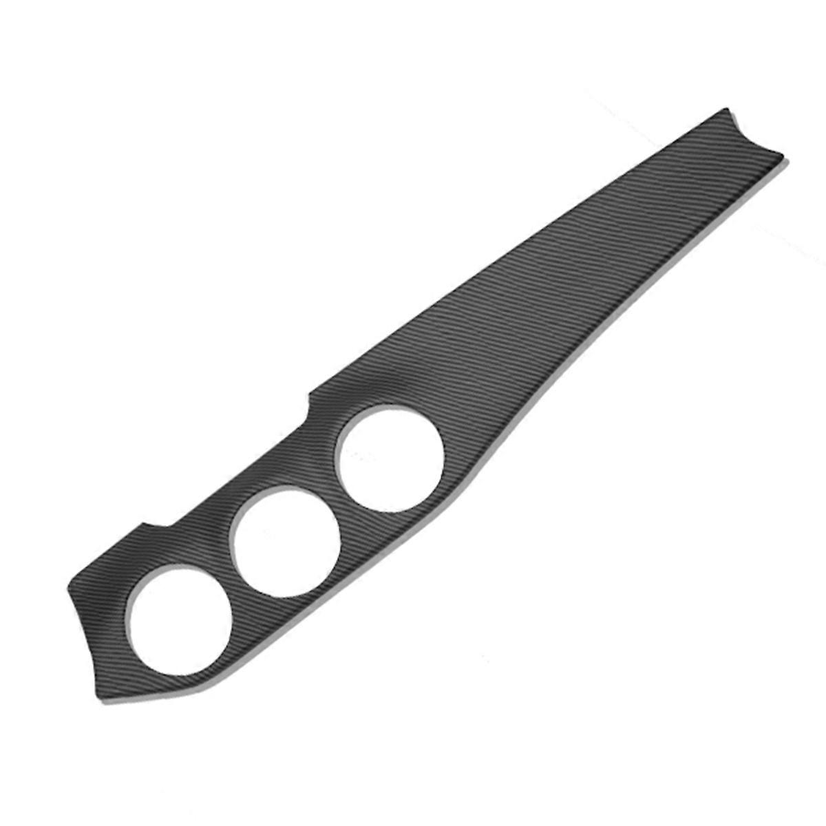 LHD Console Dashboard Air Outlet Panel Trim Sticker Cover for CLA C117 GLA X156 13-19 Matte Carbon P