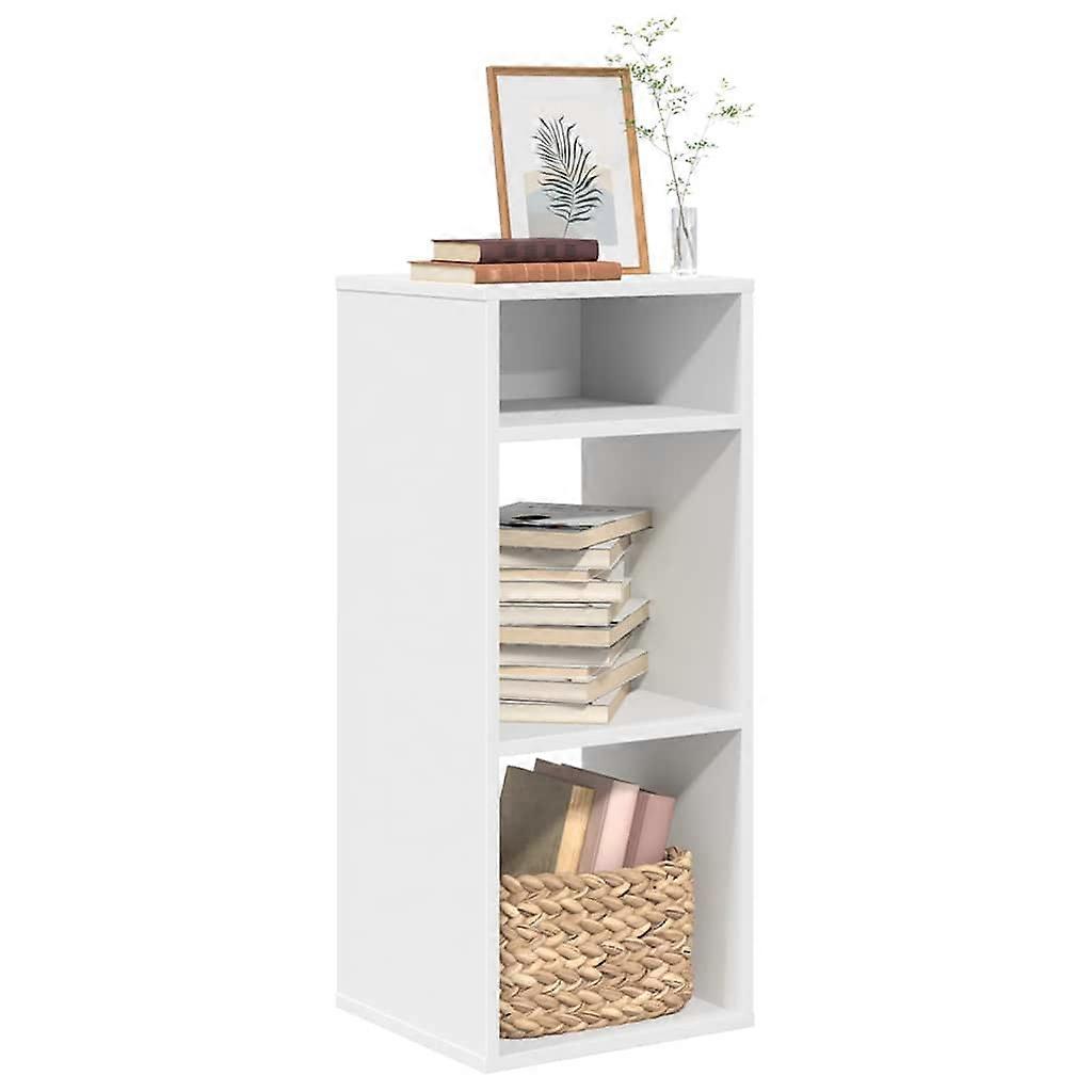 Bookcase White 34x31x80 cm Engineered wood