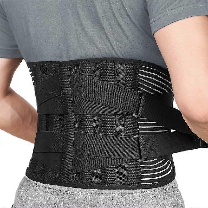 Adjustable Back Brace for Lower Back Pain and Posture Correction X-Large Size