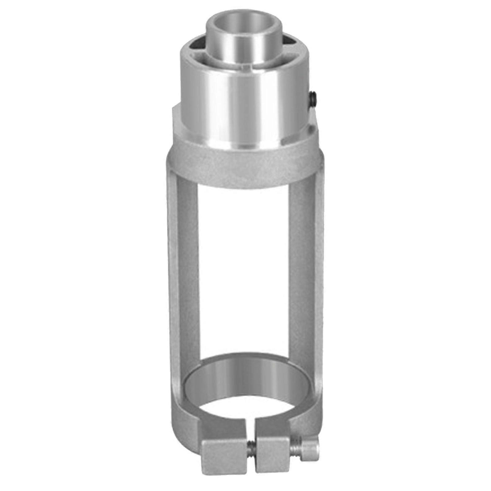 Square Hole Drill Bit Adapter, Aluminum Alloy Square Drill Hole Fixing Bracket, 38 to 43mm Drill Chucks
