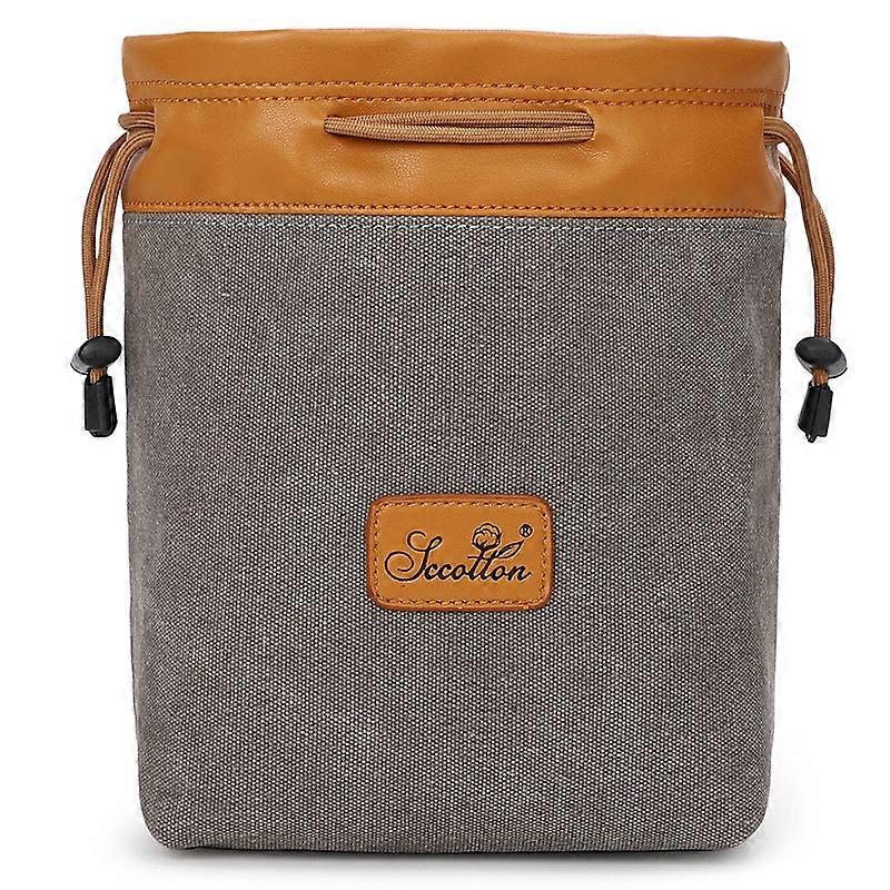 SCCOTTONライナーバッグ防水デジタル保護ポータブル一眼レフレンズバッグマイクロシングルカメラバッグ写真バッグ、色:グレーS