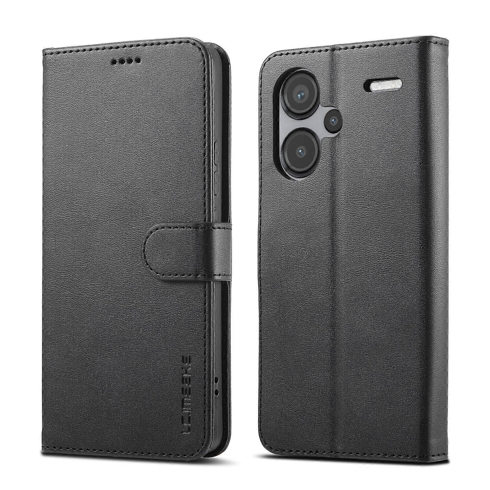 For Xiaomi Redmi Note 13 Pro+ LC.IMEEKE Calf Texture Leather Phone Case