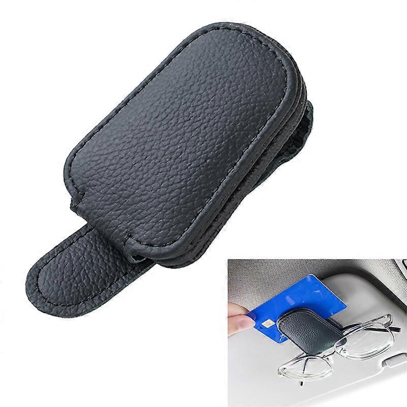 Car Sun Visor Glasses Clip Multi-functional Card Storage Bracket