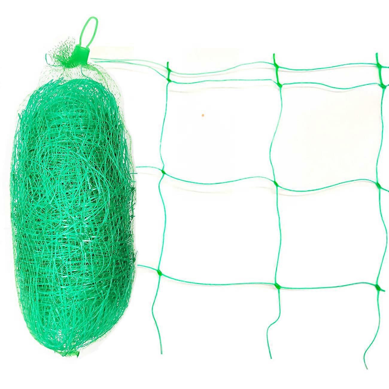 Green Trellis Netting 6.5x100 ft Garden Trellis Netting for Climbing Plants