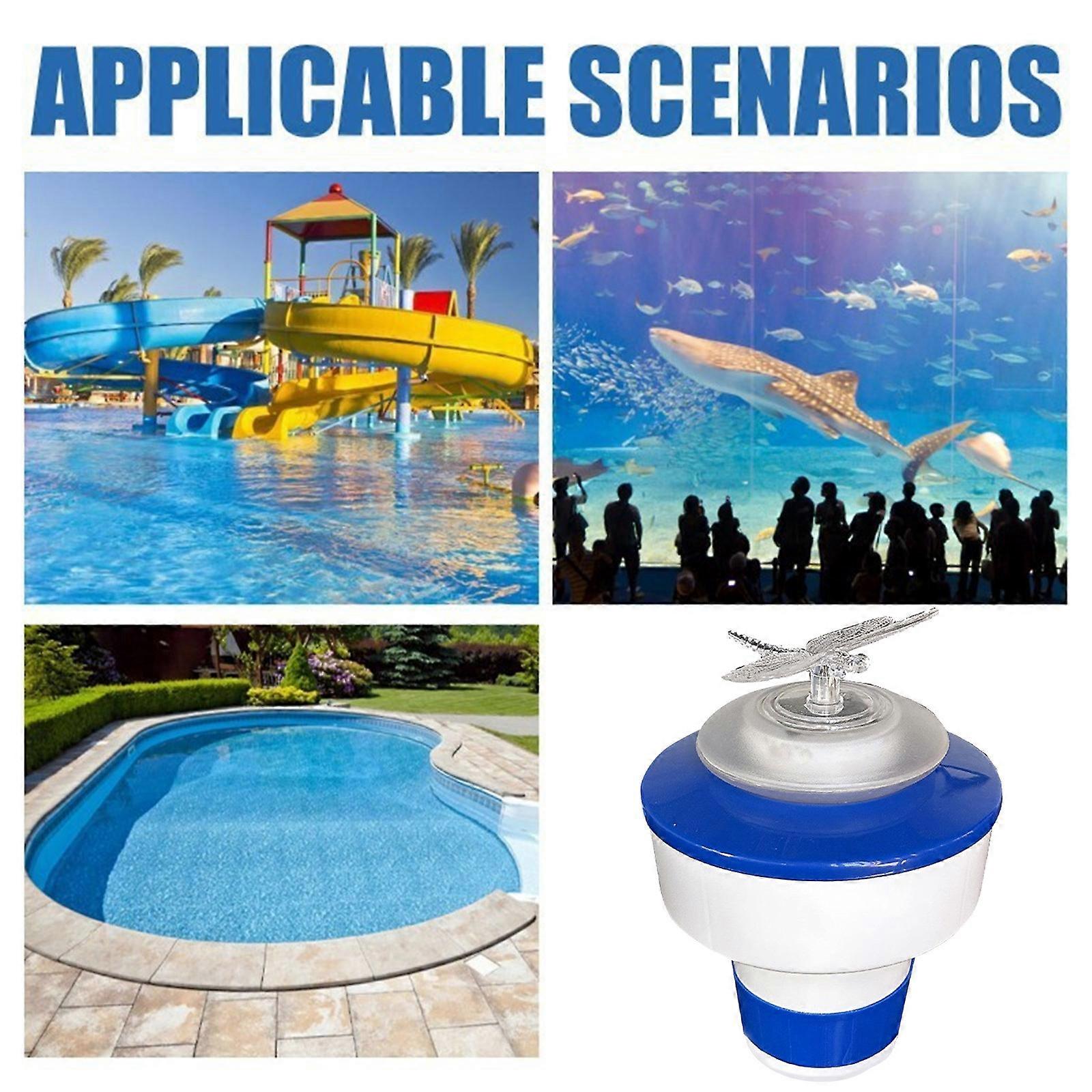 Swimming Pool Float With Solar Ball Light Floating Distributor Easy To Open Swimming Pool Bromine AAA