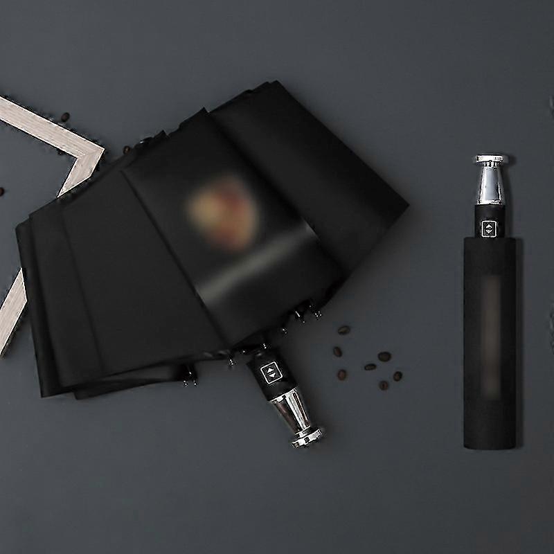 Regen- en winddichte 10-bones auto-logoparaplu