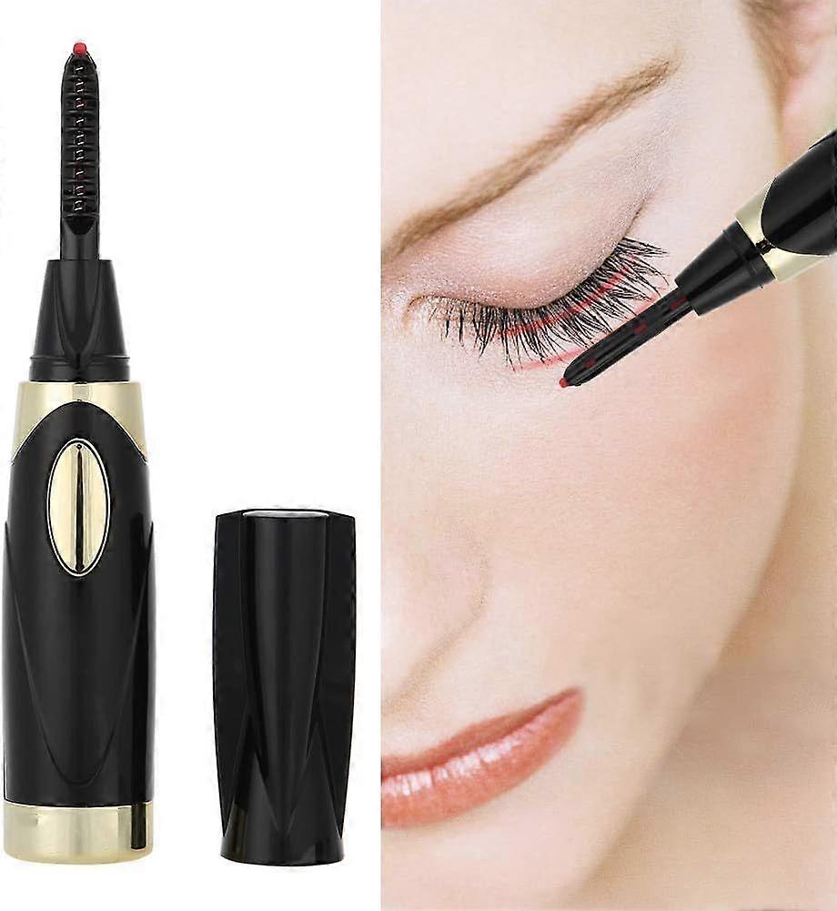 Electric eyelash curler, curling eyelashes