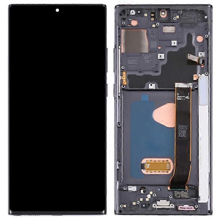 Συμβατό για οθόνη OLED Samsung Galaxy Note20 Ultra 5G N986 Grade C και συγκρότημα ψηφιοποίησης + πλαίσιο (χωρίς λογότυπο)