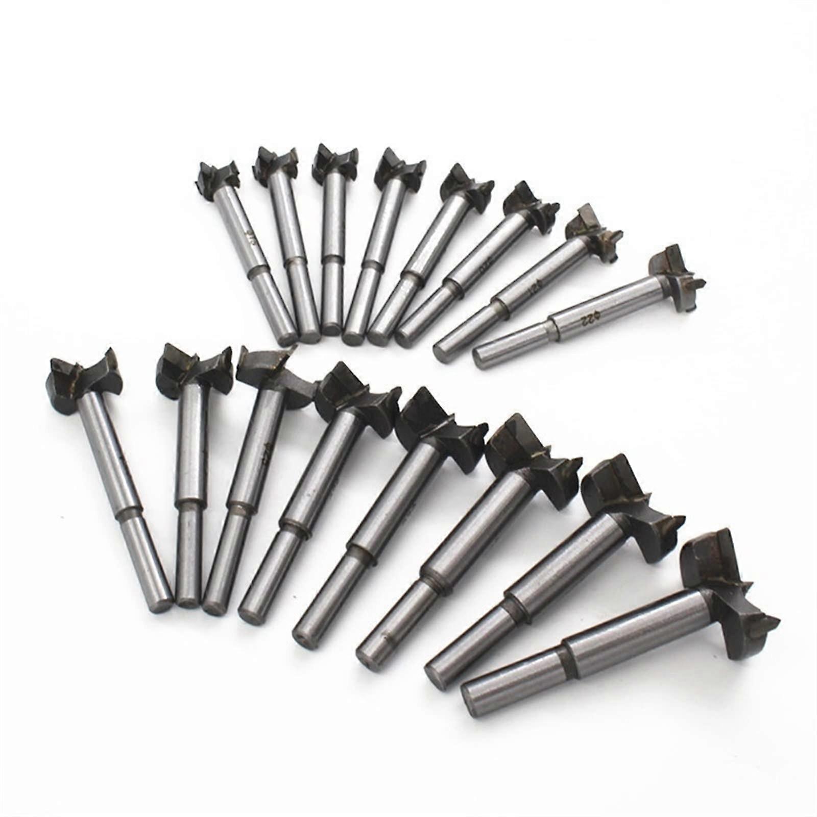 16PCS Core Drill Bits Professional Woodworking Hole Saw Wood Cutter for Rotary Tools 1535mm