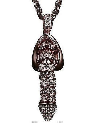 Funny Erectable Pendant Necklace