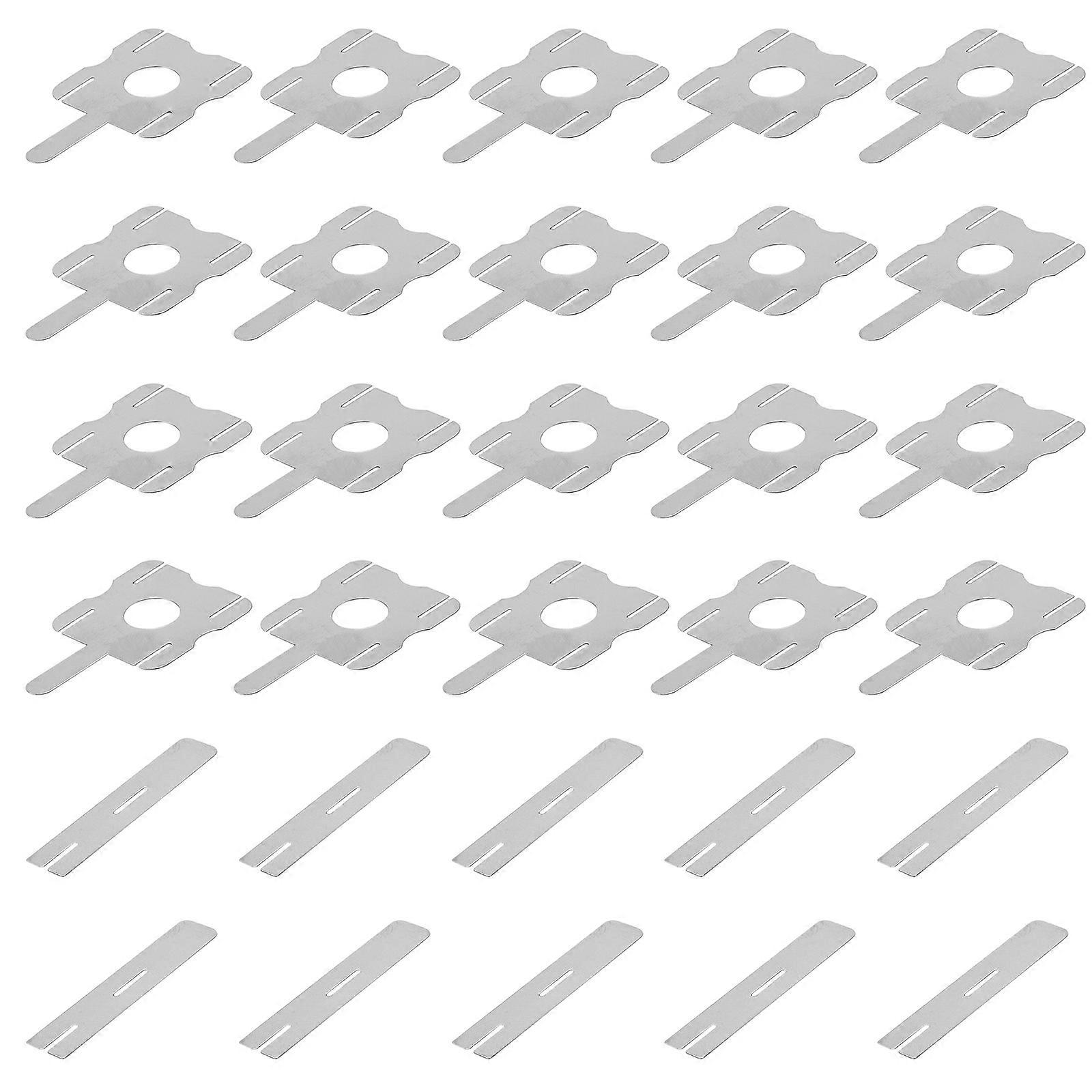 Battery Connector Strips Sheet For Corrosion Resistance And Easy Soldering Welding Long Lasting Battery Connection 30pcs