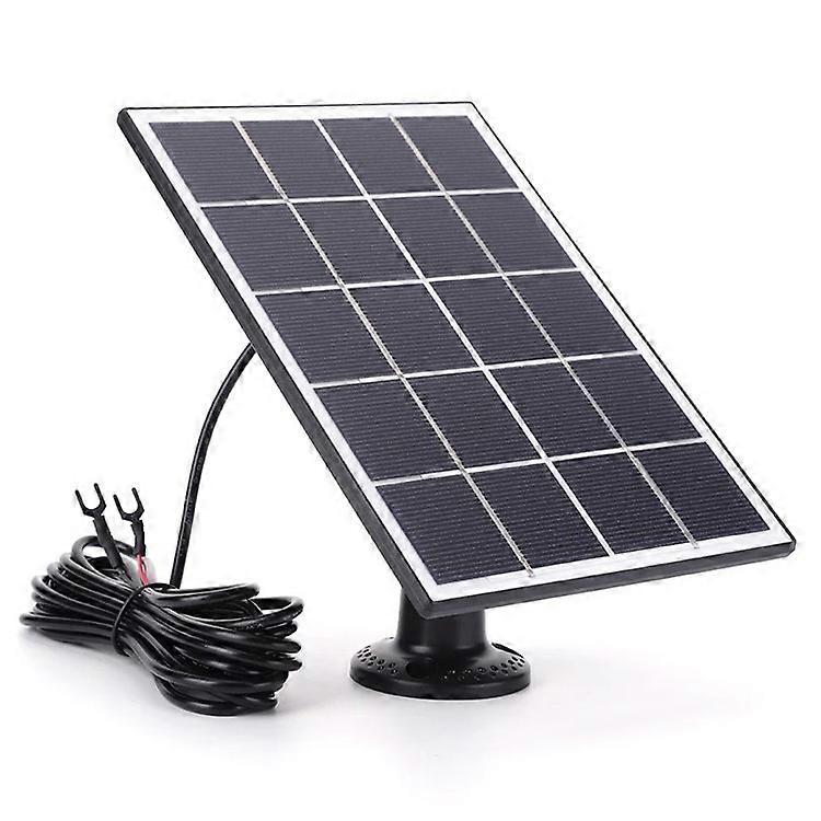3W Solar Panel Compatible For Ring Video Doorbell 4 / 3 / 3 Plus / 2 Surveillance Smart Doorbell Charger
