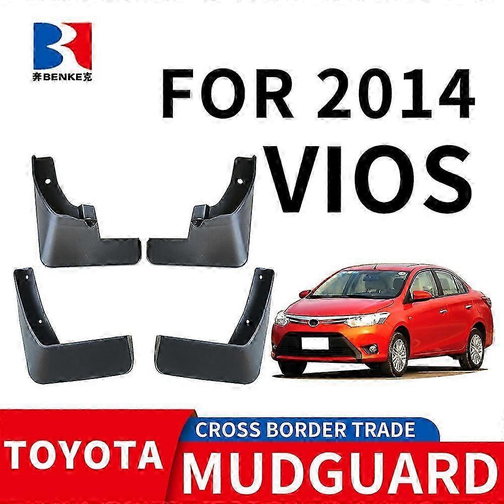 Applicable To 2014 Toyota Vios Car Tire Fender Pp Material Front And Rear Soft Rubber Material Splasher