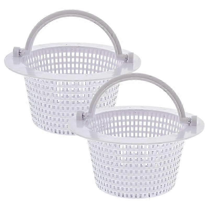 2 Pack - Above Ground Pool Thru-Wall Skimmer Baskets hwy