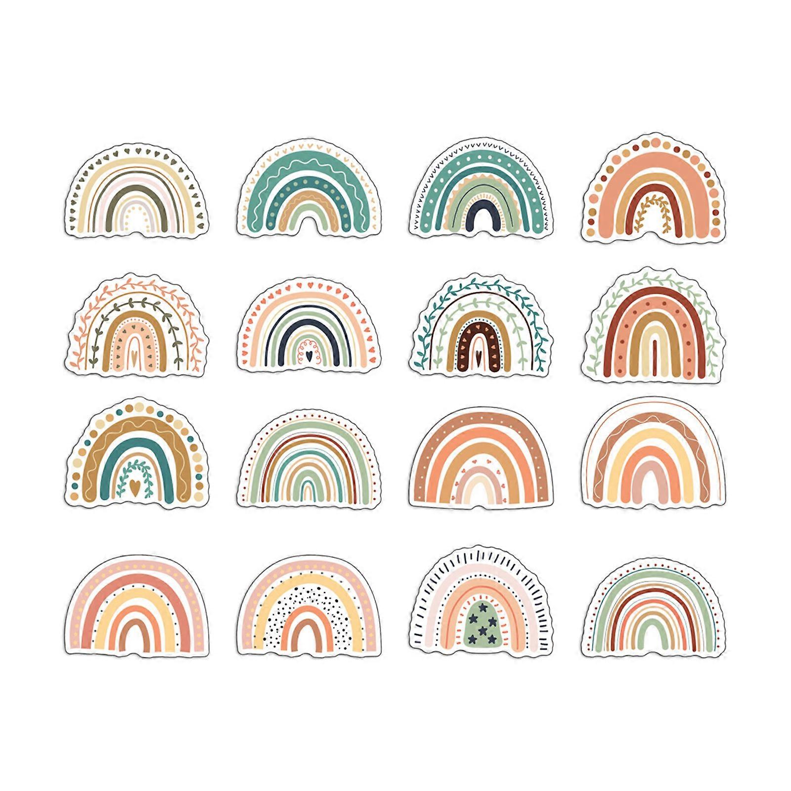 Small Object Graffiti Sticker Set Refrigerator Computer Decoration Waterproof Stickers Decals Multicolor