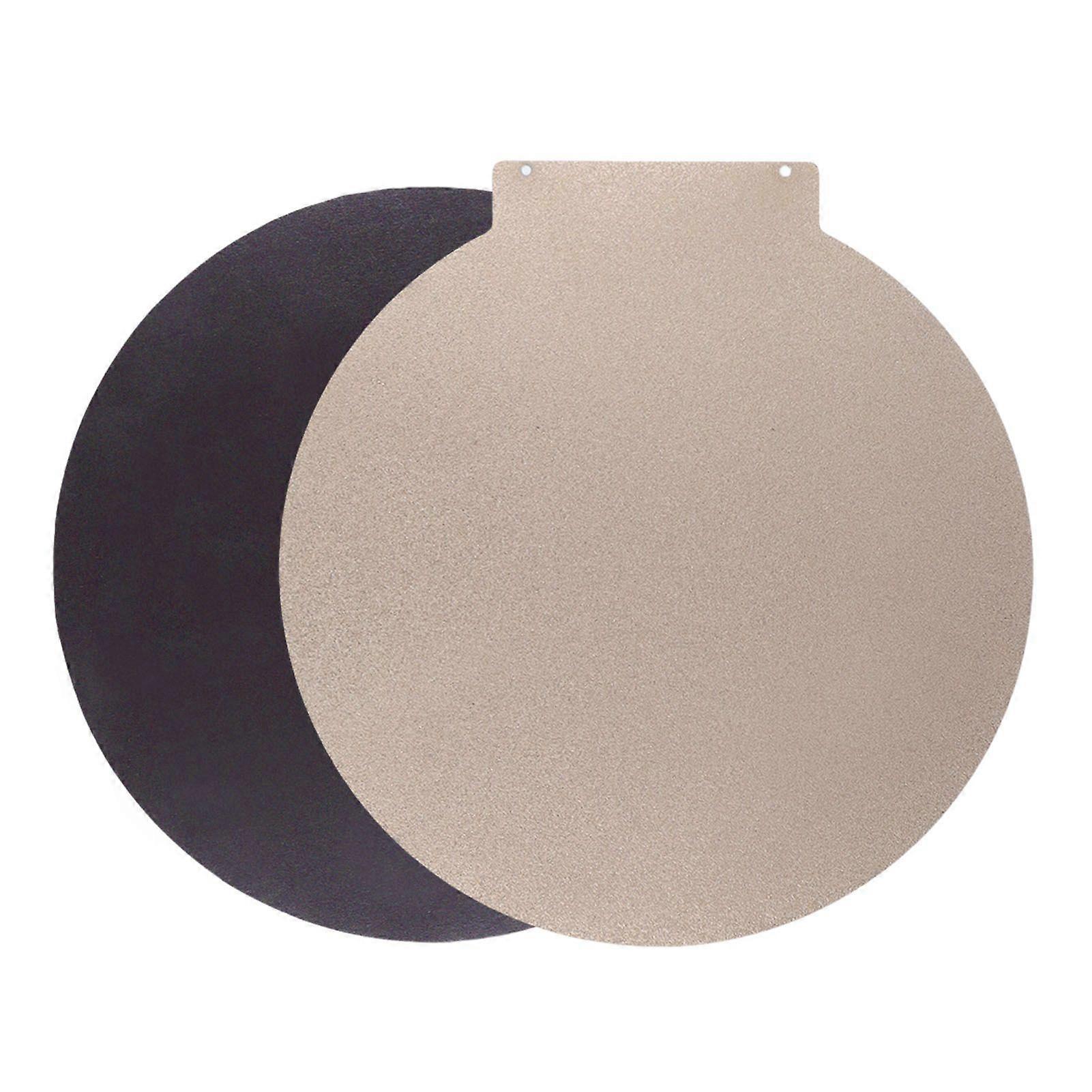 High quality PEI Double Coated Round (Textured) Flexible Steel Platform with