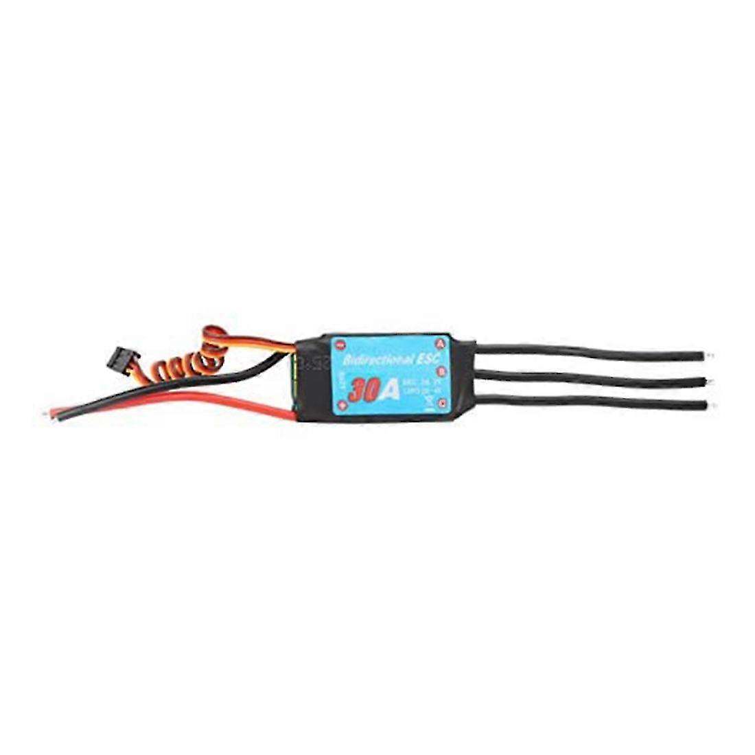 Bidirectional ESC 30A brushless ESC for Remote Control Ship(30A) Edition 0625