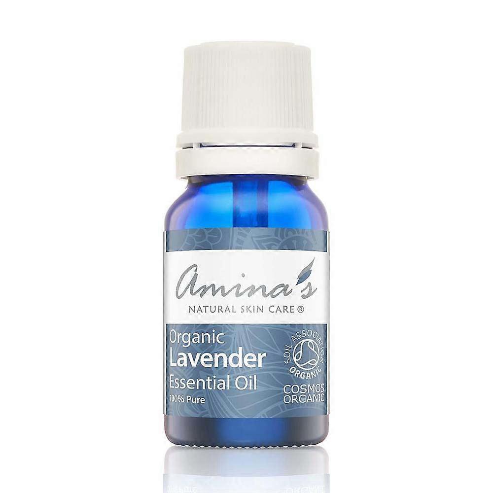 Amina's Natural Skincare Pure Organic Lavender Essential Oil 10ml