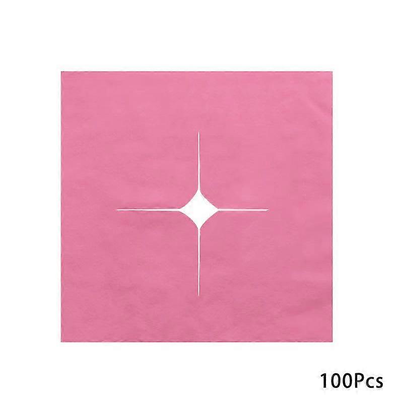 100 sztuk akcesoria do masażu jednorazowy składany salon kosmetyczny SquareTowel Podkładka do twarzy Włóknina