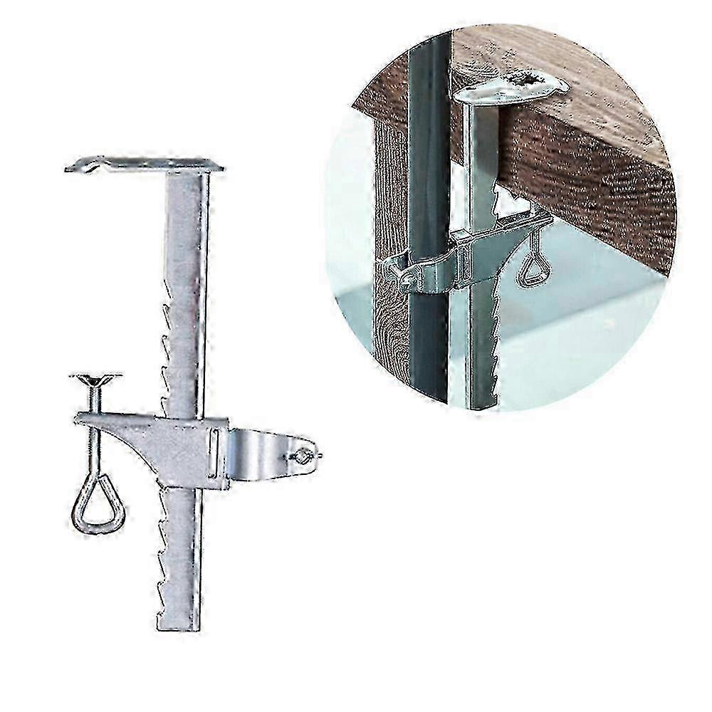 パティオバルコニーパラソルホルダー用ヘビーデューティアンブレラテーブルクランプ