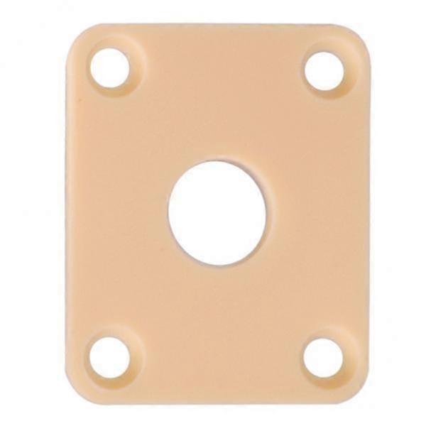 2X 3Pcs Cream Rectangle Guitar Socket for Style