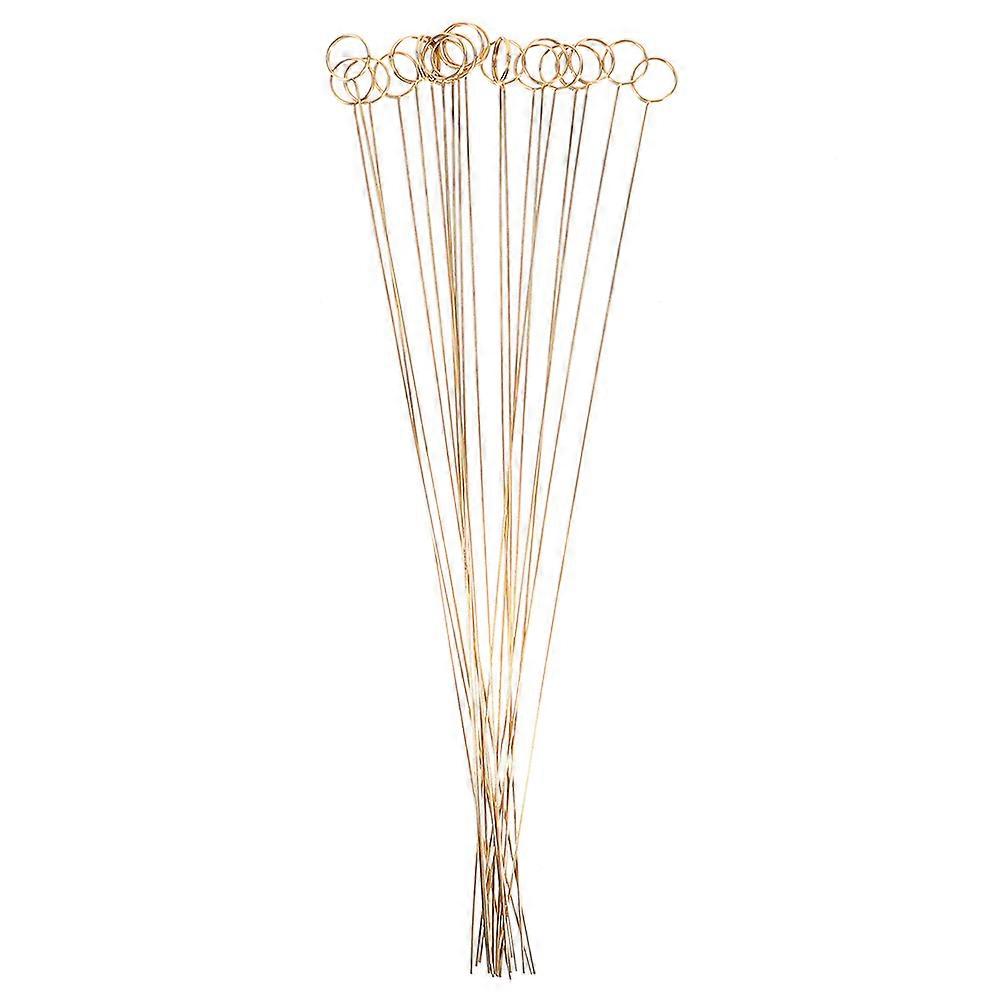 20 Pack Floral Pick Card Holders, Lightweight Metal Photo Clips for Wedding Decor, Party Memo Notes, Bouquets & Table Displays