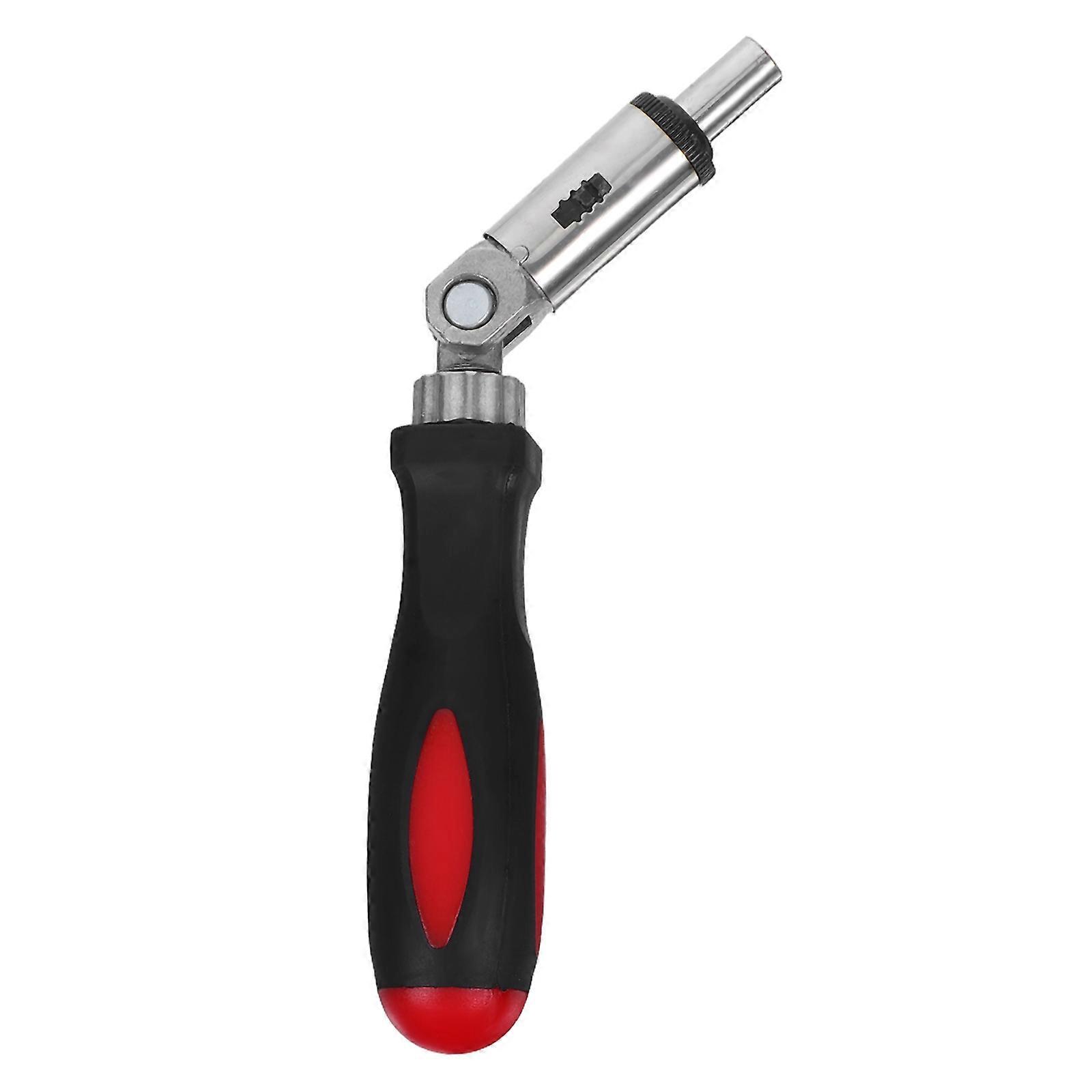 Ratchet Screwdriver with Adjustable Angle from 0 to 180 Degrees for Precise Control