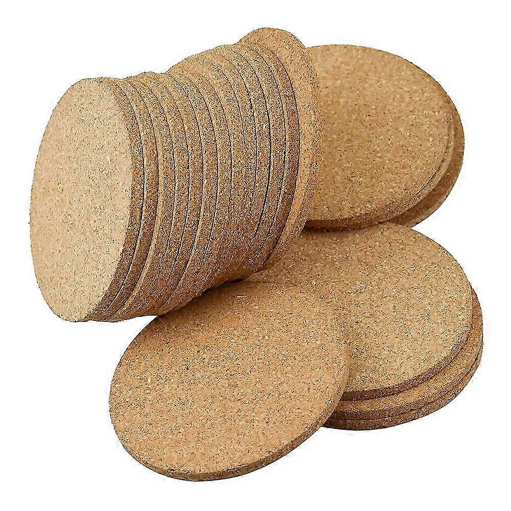 Cork Coasters, Heat-Resistant, Absorbent Protection