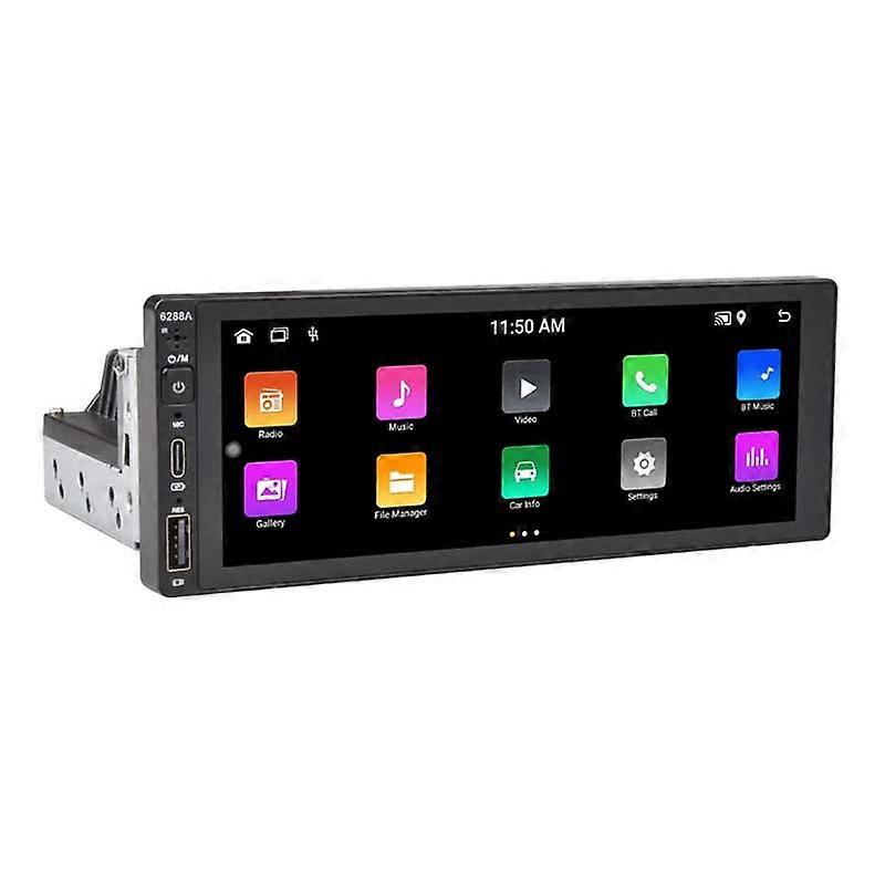 6288A 6.9-inch IPS Screen Android Wireless Car Play Mobile Phone Bluetooth-compatible Player 2+32G