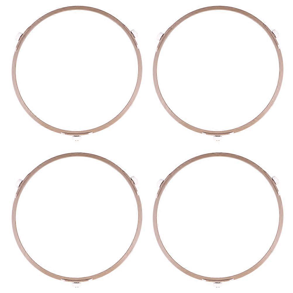 Glass Tray Support Impact Resistance Flame Retardant Microwave Use 4Pcs