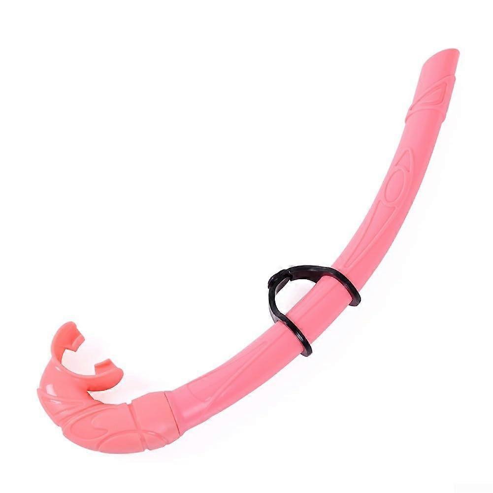 PVC Diving Snorkel for Underwater Adventures Effortless Breathing Design rose