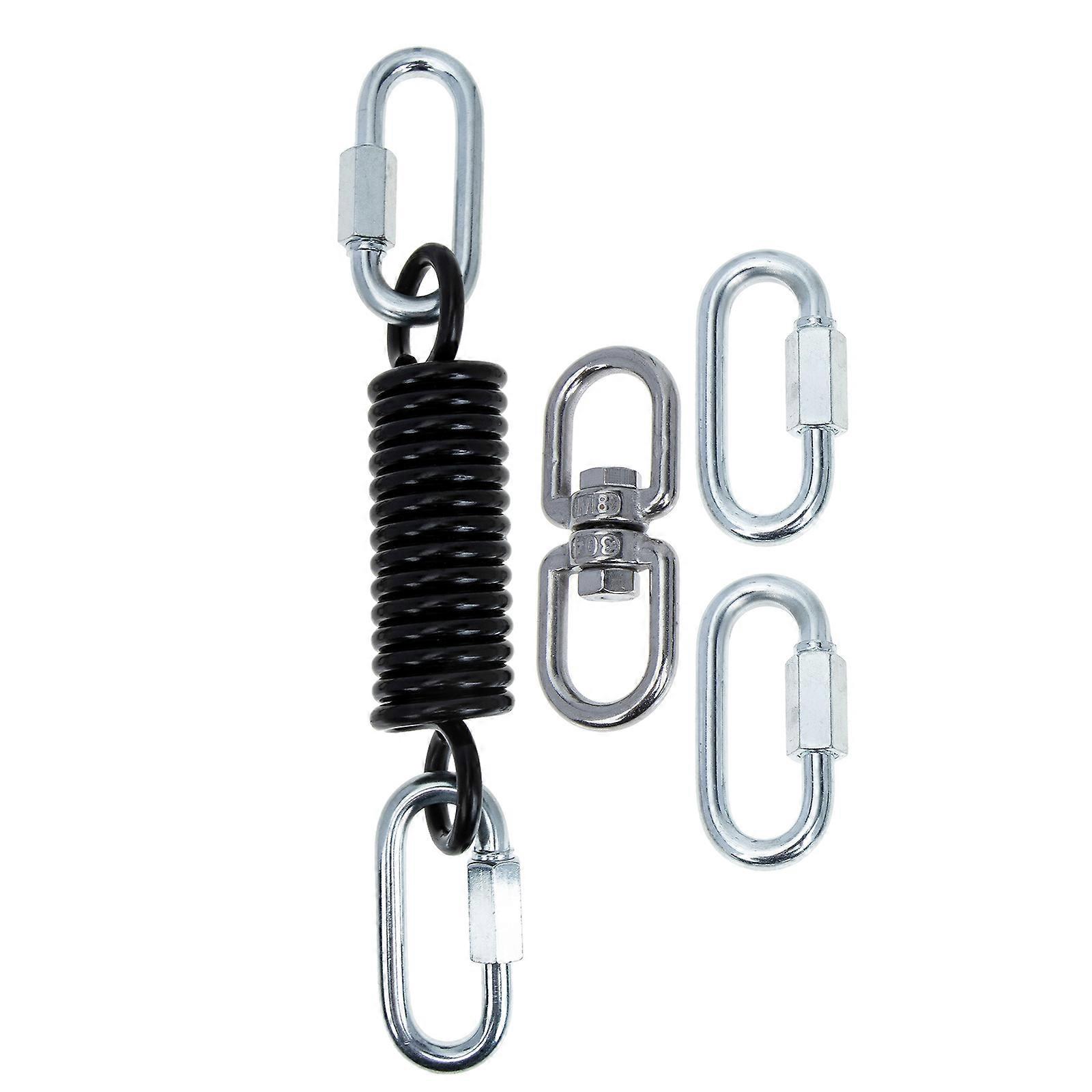 Hanging Chair Spring Capacity Hammock Chair Spring For Adults Silver Extension 1Set