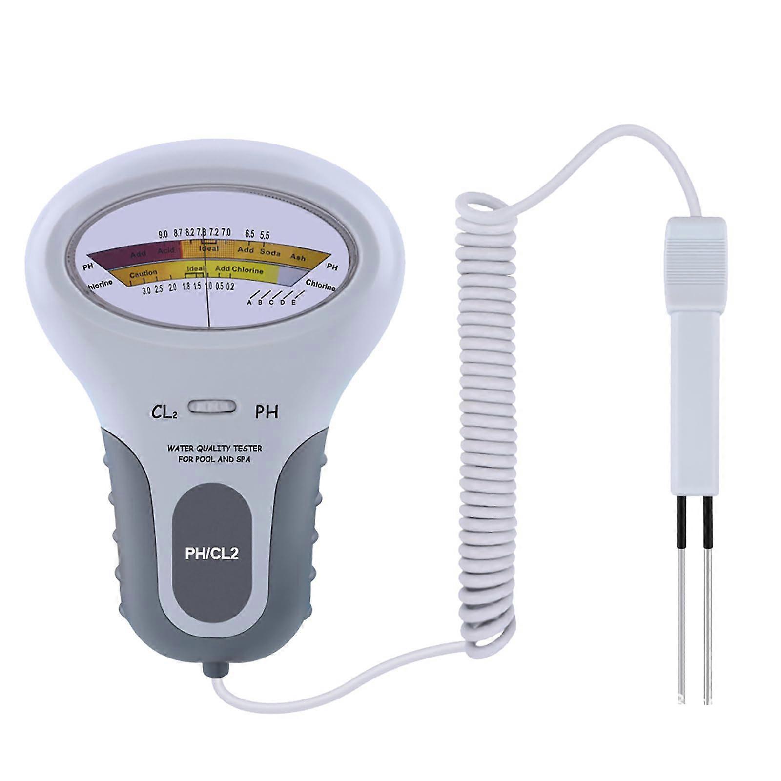 PH tester for water, digital water quality tester PC 102B CL2, chlorine water tester