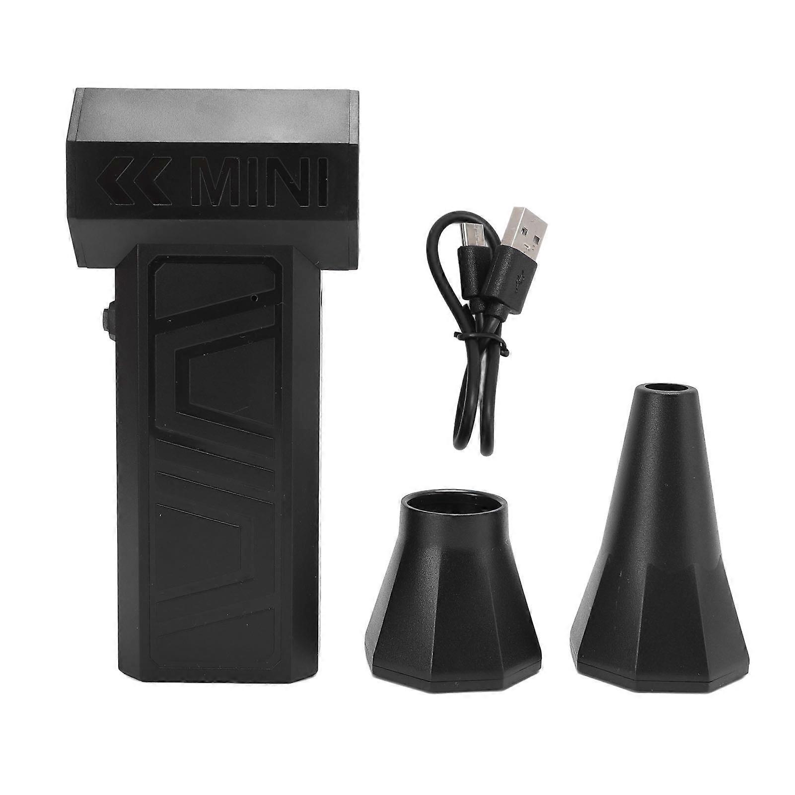 Electric Dust Collector 130,000 RPM 41m/s Cordless Rechargeable Jet Blower with 2 Magnetic Nozzles Stepless Speed Control for Computer Keyboard