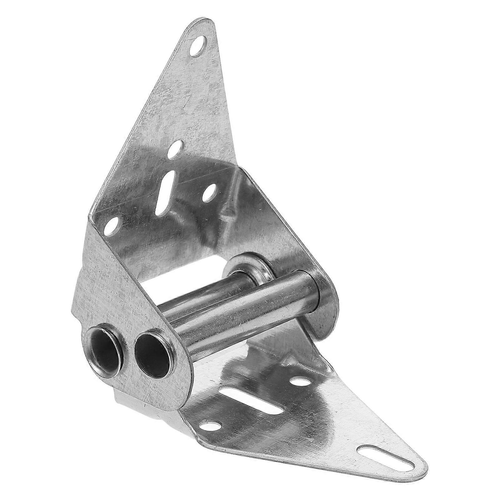 סוגר מתכת לתמיכת ברזל דלת מוסך 18.10X7.00X5.50 ס"מ כסף 1 יחידות