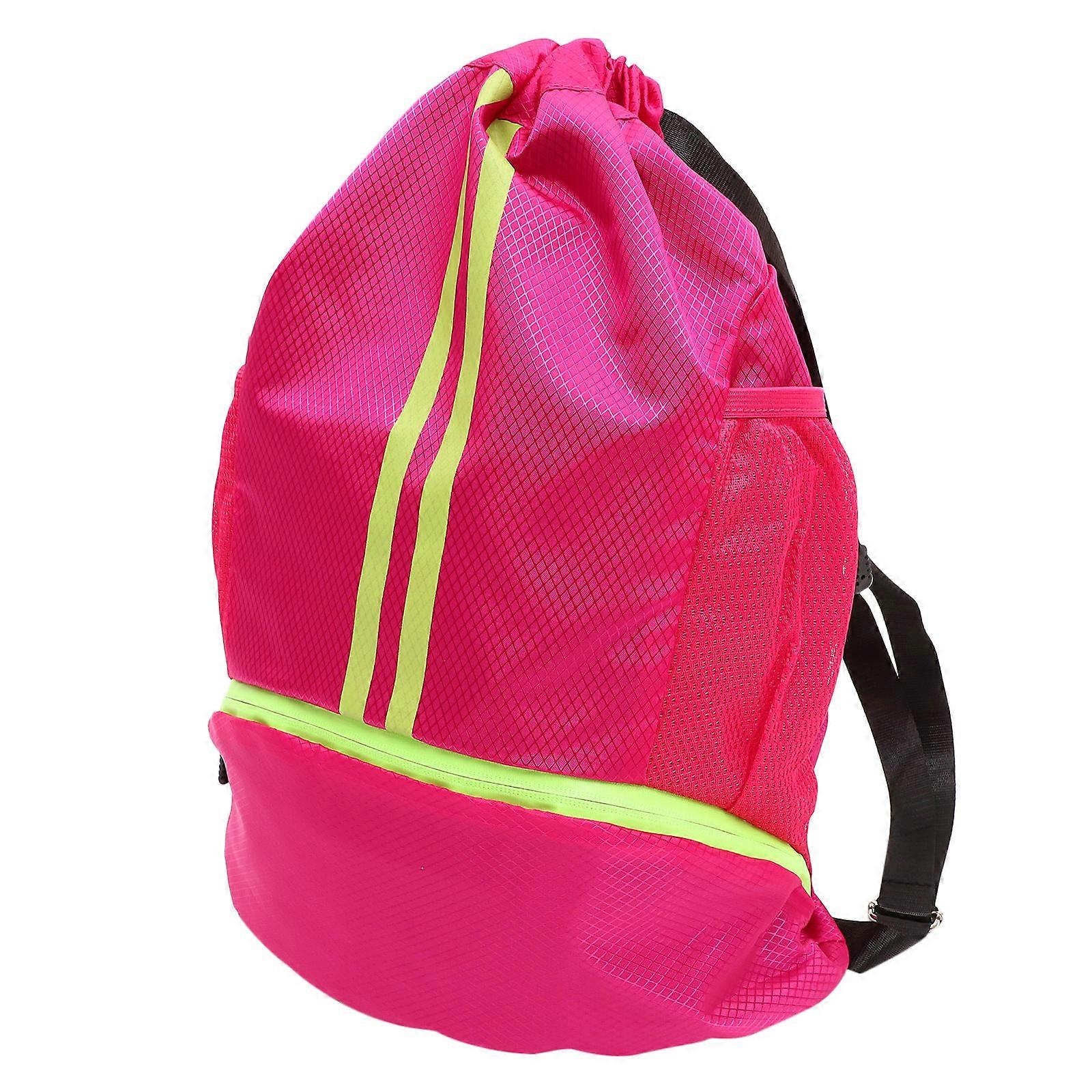 String Backpack Rosy Color for Sports Enthusiasts 43.00X32.00X15.00CM 1Set