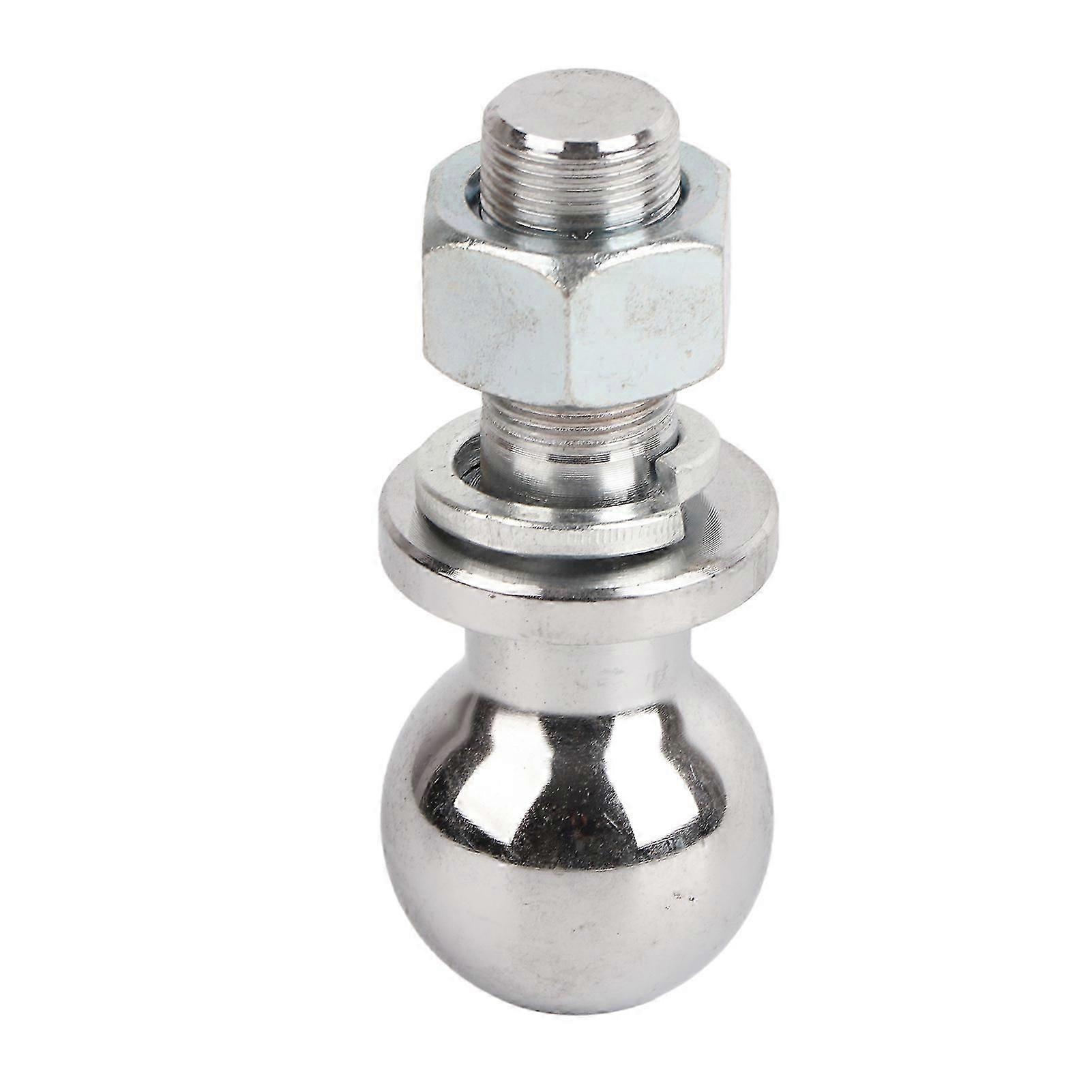 Trailer Hitch Ball Glossy Rust Proof 50mm Strong Thread Compact Design