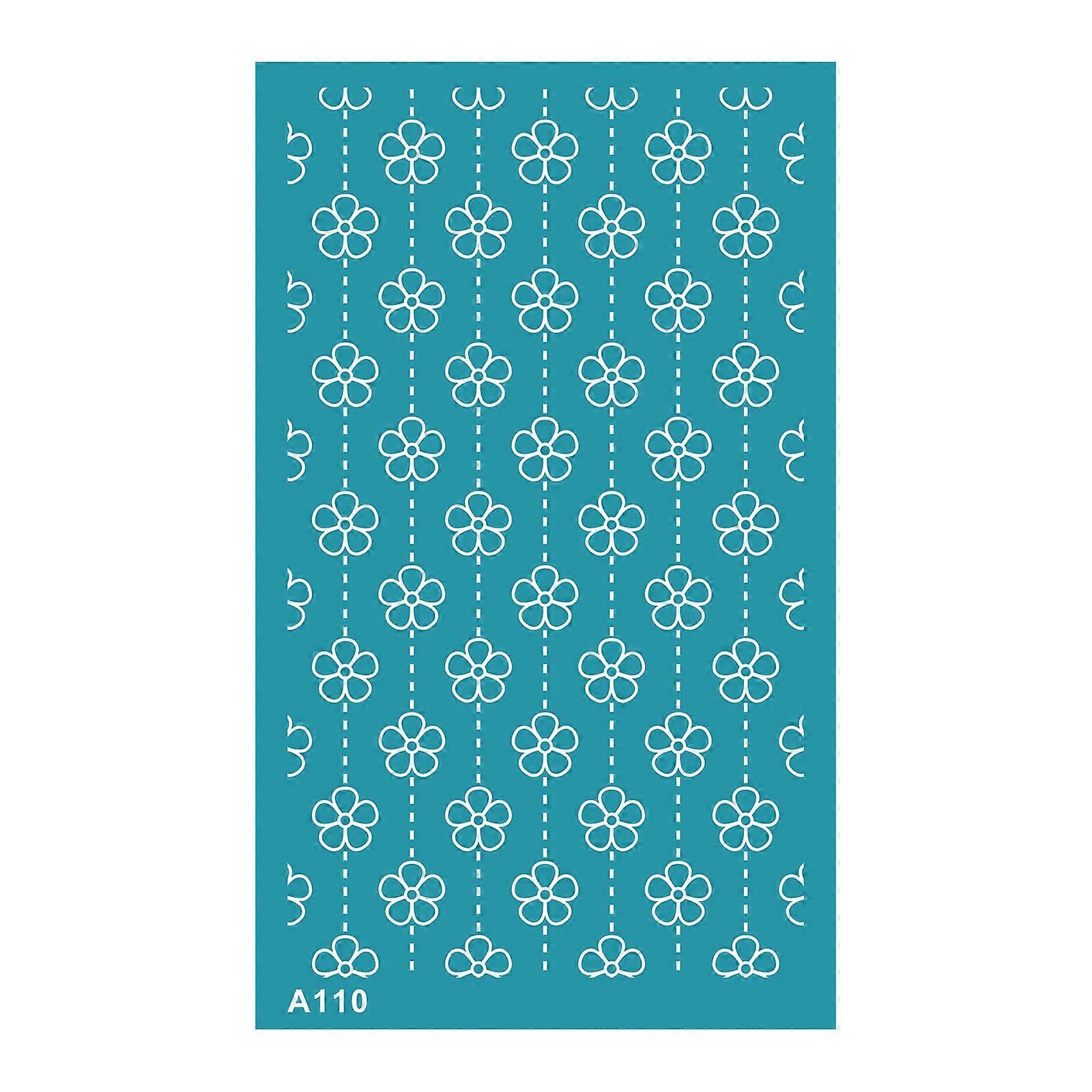 Clay Screen Printing Stencils Reusable for Wall, Paper, Fabric and Jewelry, 5x7 Inches, High Quality Material, DIY Tool