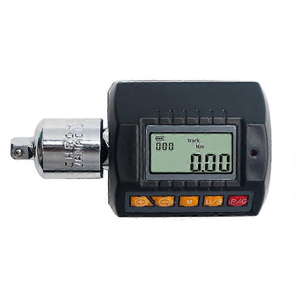 Digital Torque Wrenches Adapter Electronic Digital Display Adjustable Torque Meter Wrench Socket Tool Steel Meter