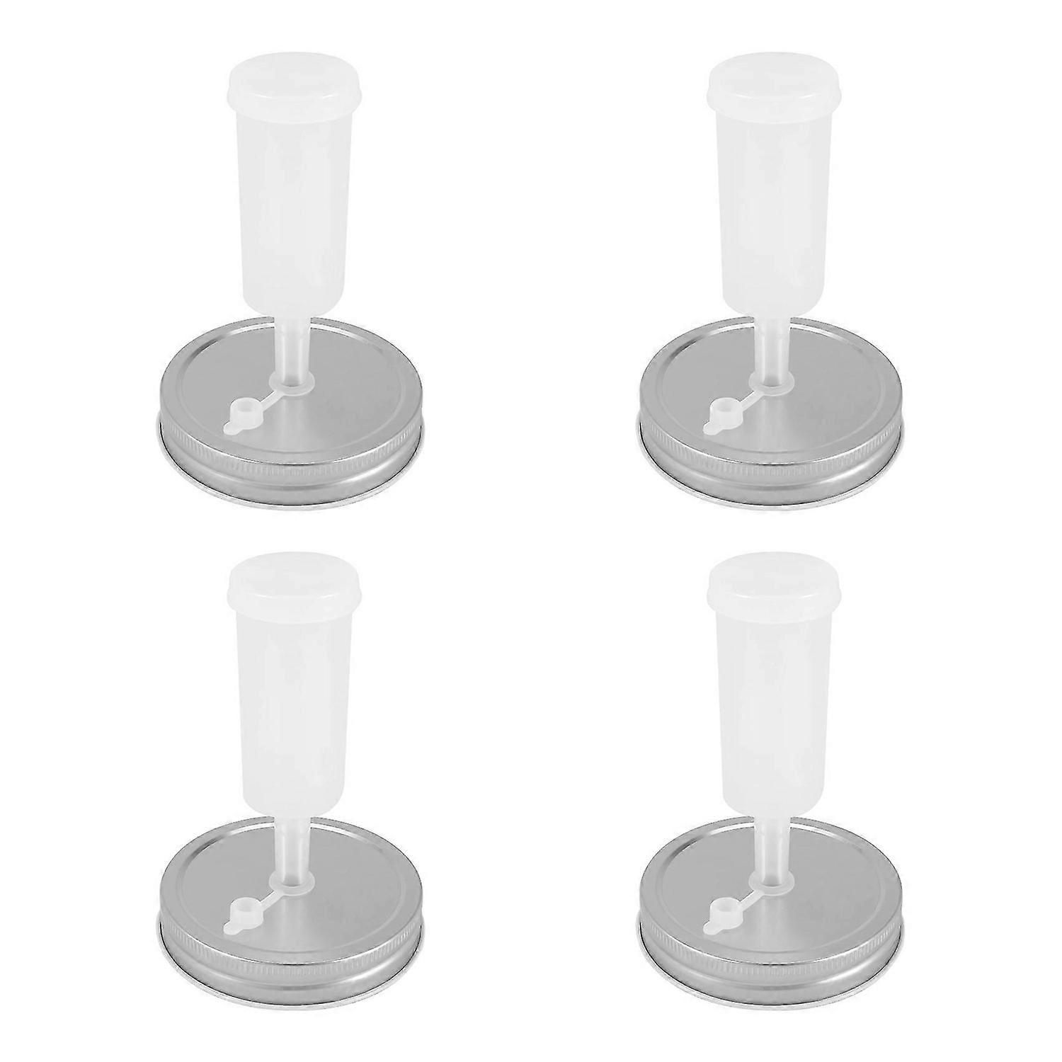 Fermentation Lid,Airlocks for Fermenting for Wide Mouth Mason Jar Fermenting Lids for Making Sauerkr