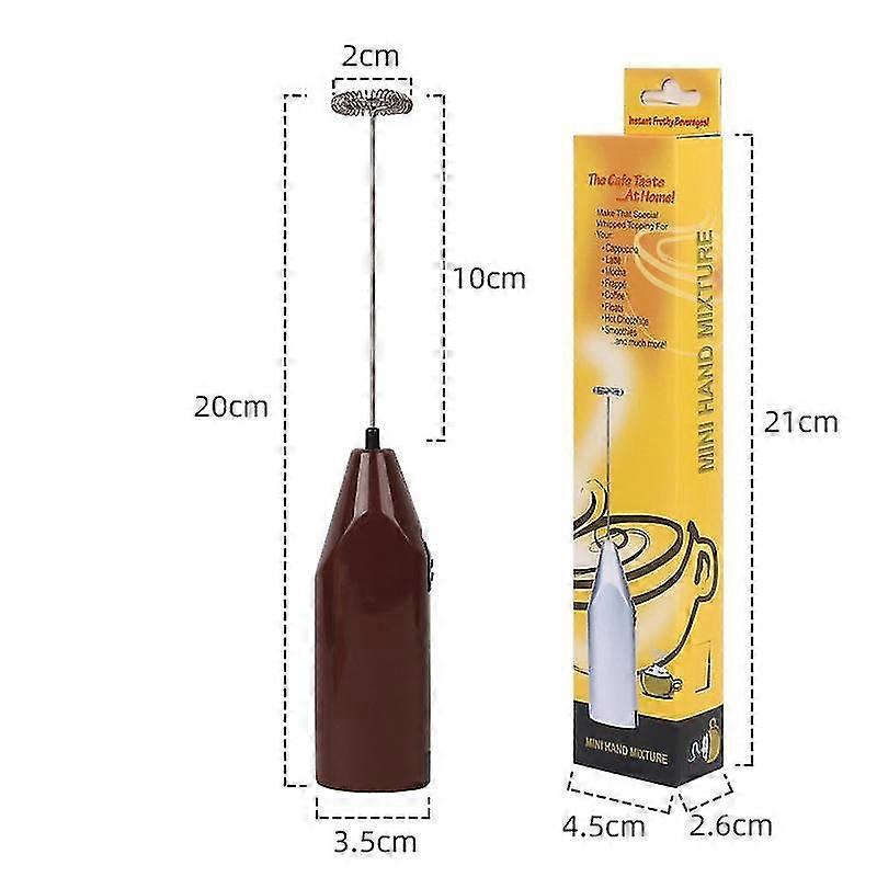 Wireless Mini Electric Milk Foamer Blender Handheld Whisk Mixer for Cappuccino and Egg Beating Kitchen Tools