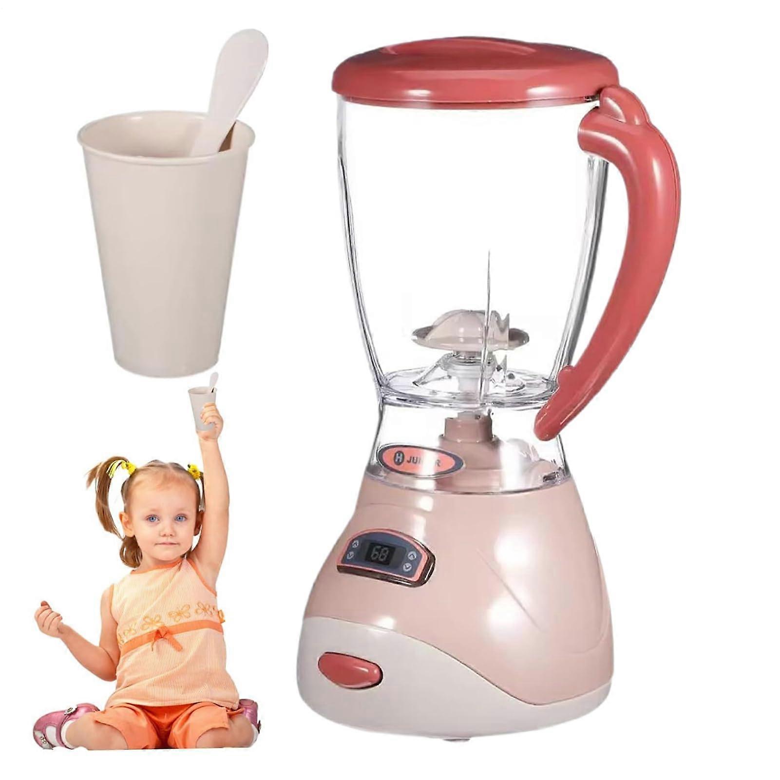 Pretend Play Kitchen Appliance, Educational Juicer Toy with Sound