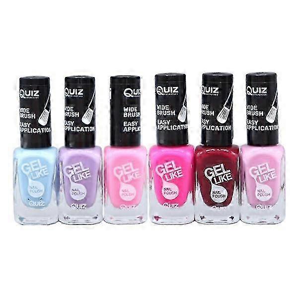 Set de oje multicolore de 6 buc