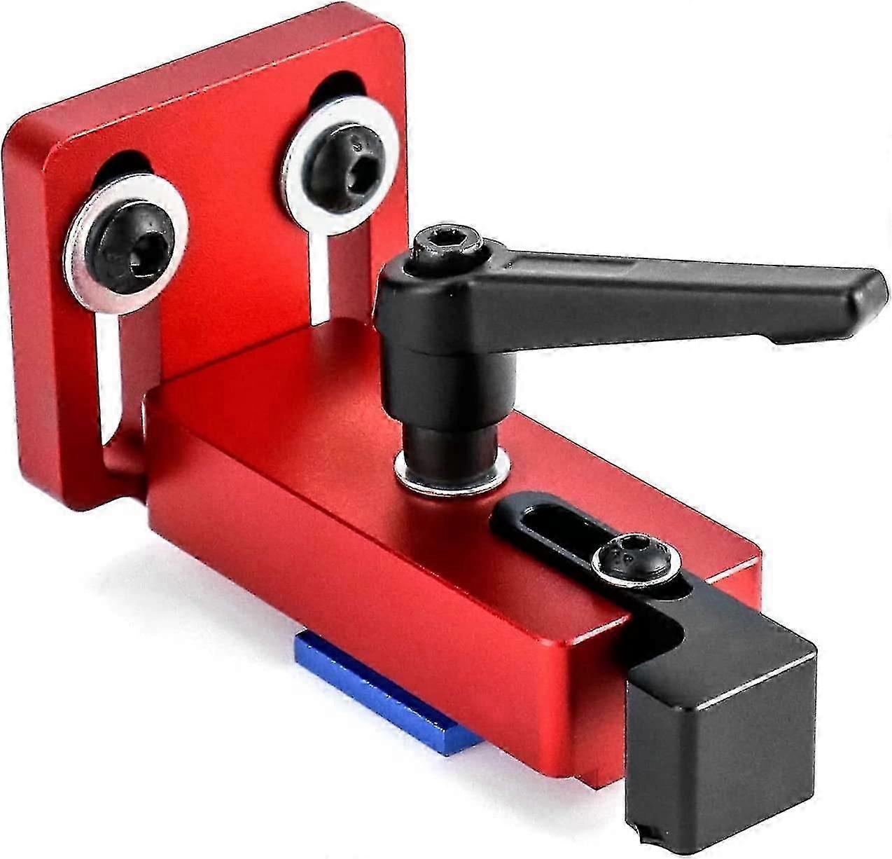 Rail Track Stop, 45 Type Miter Track Stop, For 45 Mm T-slot T-rail Woodworking Diy Hand Tools1pcsred