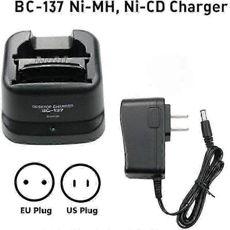 Bp-209n Bp-210n Bp-211 Battery Bc-137 Rapid Base For Icom Ic-a6e Ic-a24 Ic-v8 F21 Ic-u82 Walkie Talk